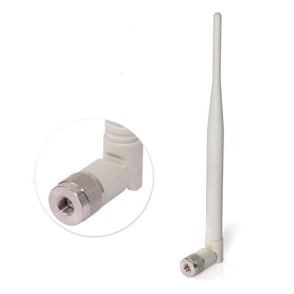 SMA公头全向天线白色2.4GWiFi路由器天线