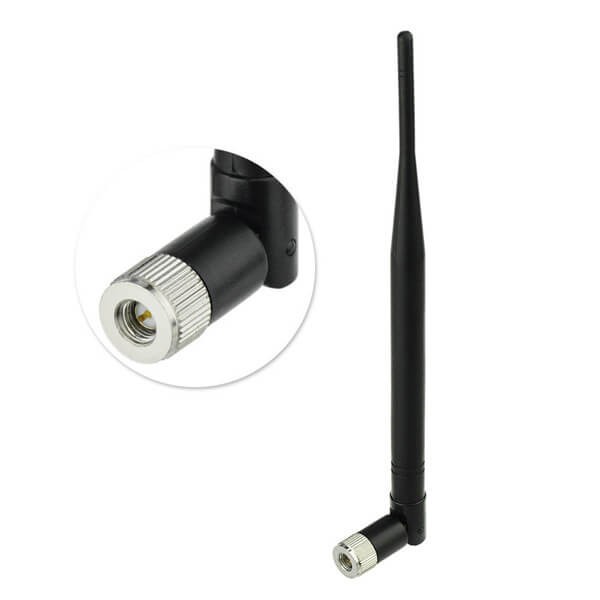 3dBi2.4GHz全向可旋转天线SMA公头WiFi路由器