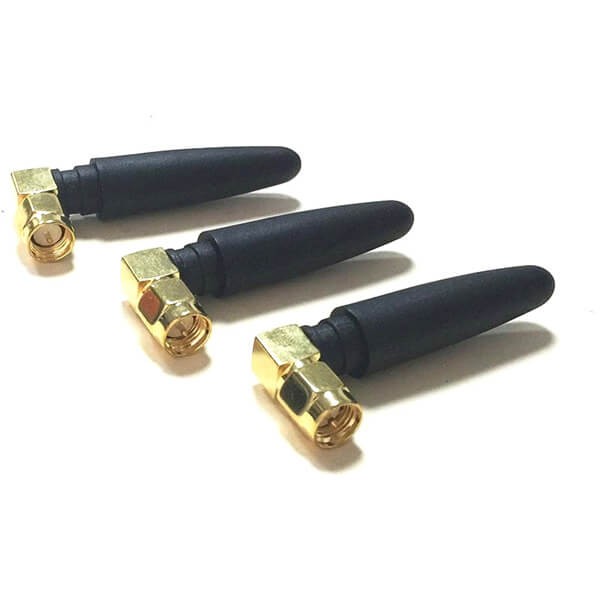 短棒状3dBi3GGSM天线900/1900MHZ,接SMA弯公头 短棒状3dBi3GGSM天线900/1900MHZ,接SMA弯公头