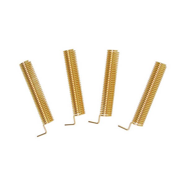 3dBi增益315MHz镀金弹簧天线X2 3dBi增益315MHz镀金弹簧天线X2