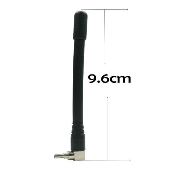 3G/4GLTE杆状天线接CRC9弯头1920-2670MHz 3G/4GLTE杆状天线接CRC9弯头1920-2670MHz