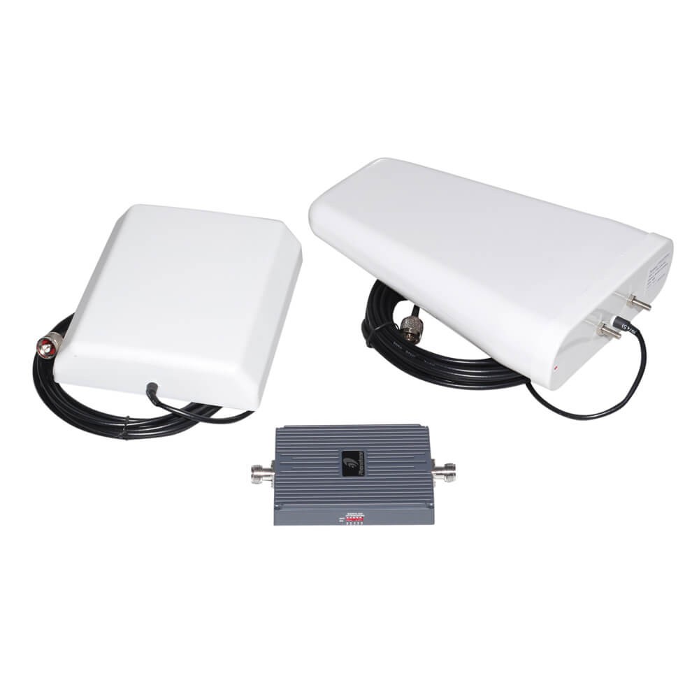 70dB1700MHz3G/4GLTE白色手机天线信号增强器和线材支架
