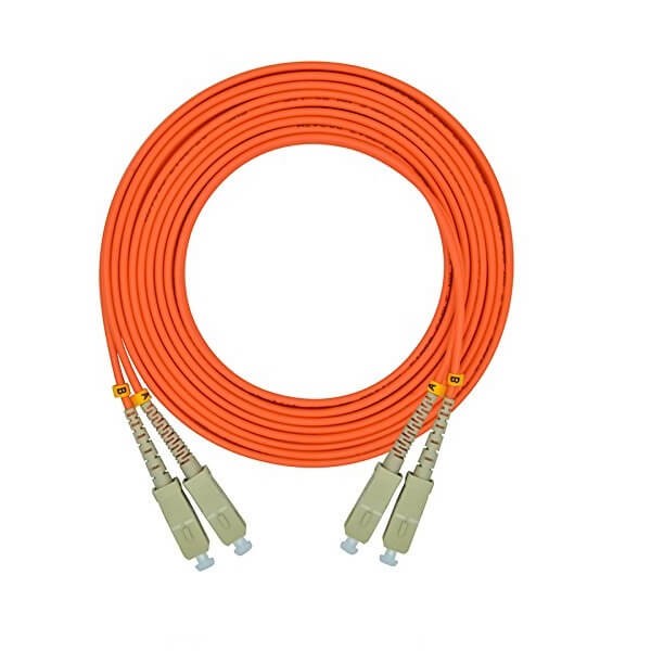SC光纤跳线OM1双工多模62.5/125线长3米 SC光纤跳线OM1双工多模62.5/125线长3米