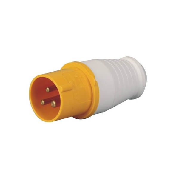 工业连接器IEC6030916A3芯黄色2相IP44防水