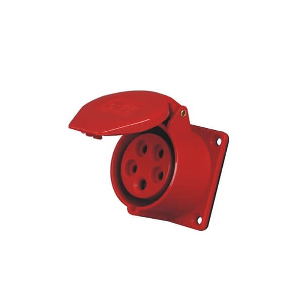 工业防水插座380V-415V32A5芯IP44工业插座 工业防水插座380V-415V32A5芯IP44工业插座