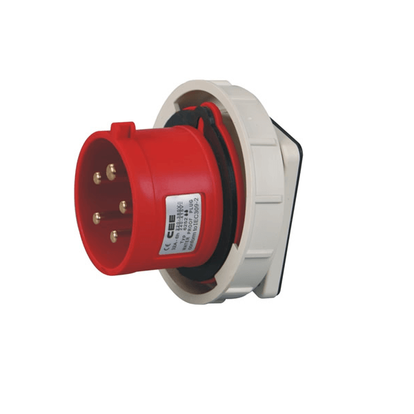 工业插座IEC6030916A5芯IP67防水380V-415V