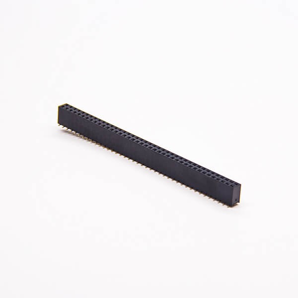 80孔直式排母双排贴板式塑高8.5mm