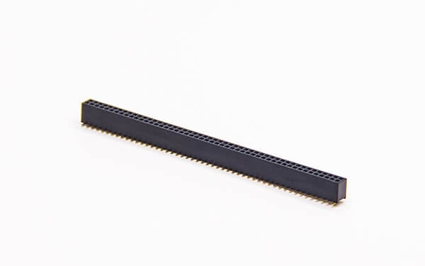 1.27mm双排排母直式180度100pin连接器