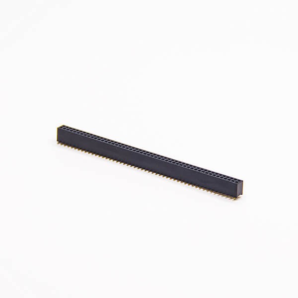 1.27mm双排排母直式180度100pin连接器
