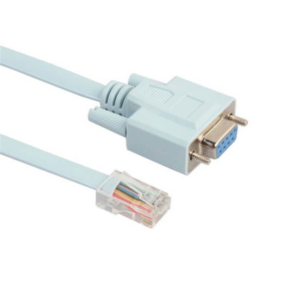 DB9 转RJ45 线材白色连接器