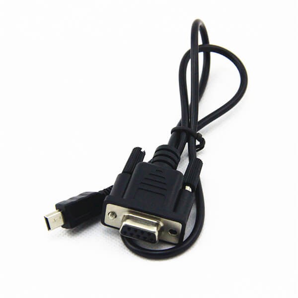 DB9P母转mini5P数据线 打卡机数据线 DB9P母转mini5P数据线 打卡机数据线