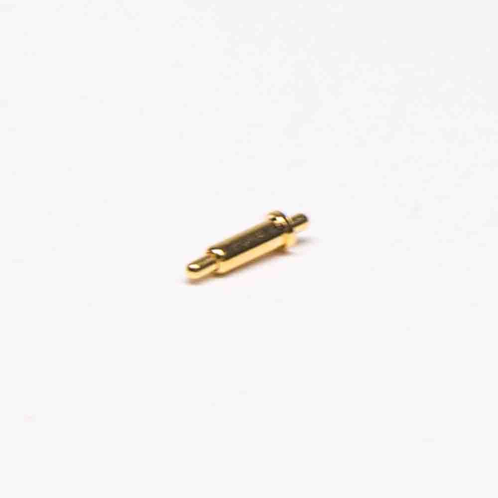 PogoPin小型弹簧针连接器黄铜镀金插件式异形系列